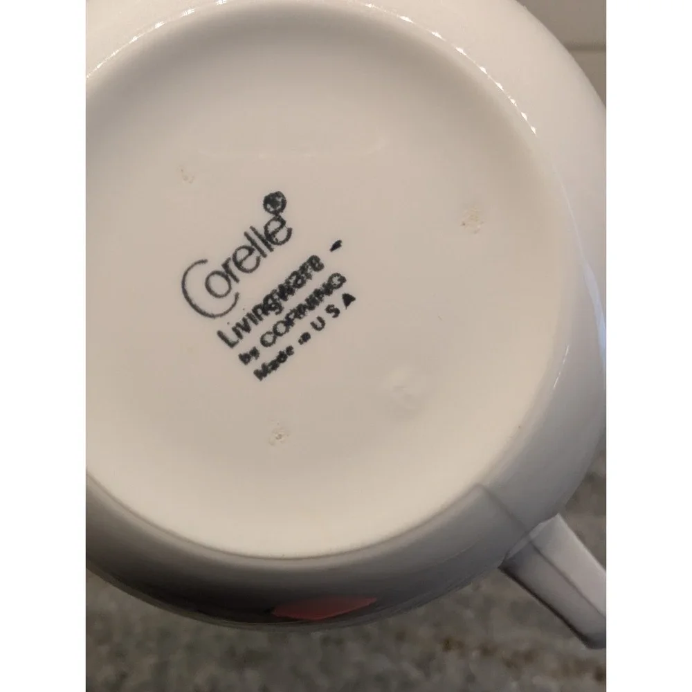 VTG Corelle Livingware Butterfly Gold Cup & Saucer Set of 2 Retired Replacements